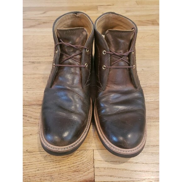 UGG Men\'s Dagmann Boot Leather Shoes Chukka Ankle Brown Lace Up 10 main image 14